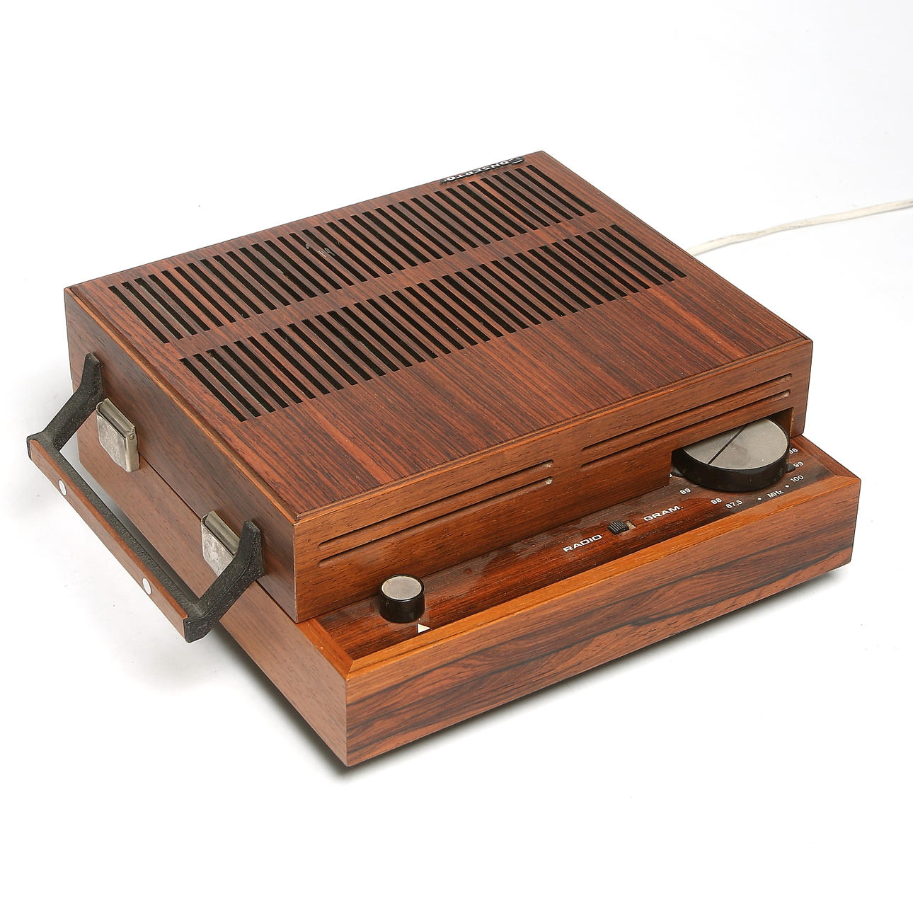 RESEGRAMMOFON med RADIO, "Concerto", Philips, 1900-talets mitt.