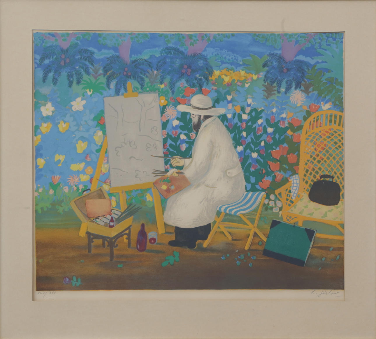 LENNART JIRLOW. LITO, signed.