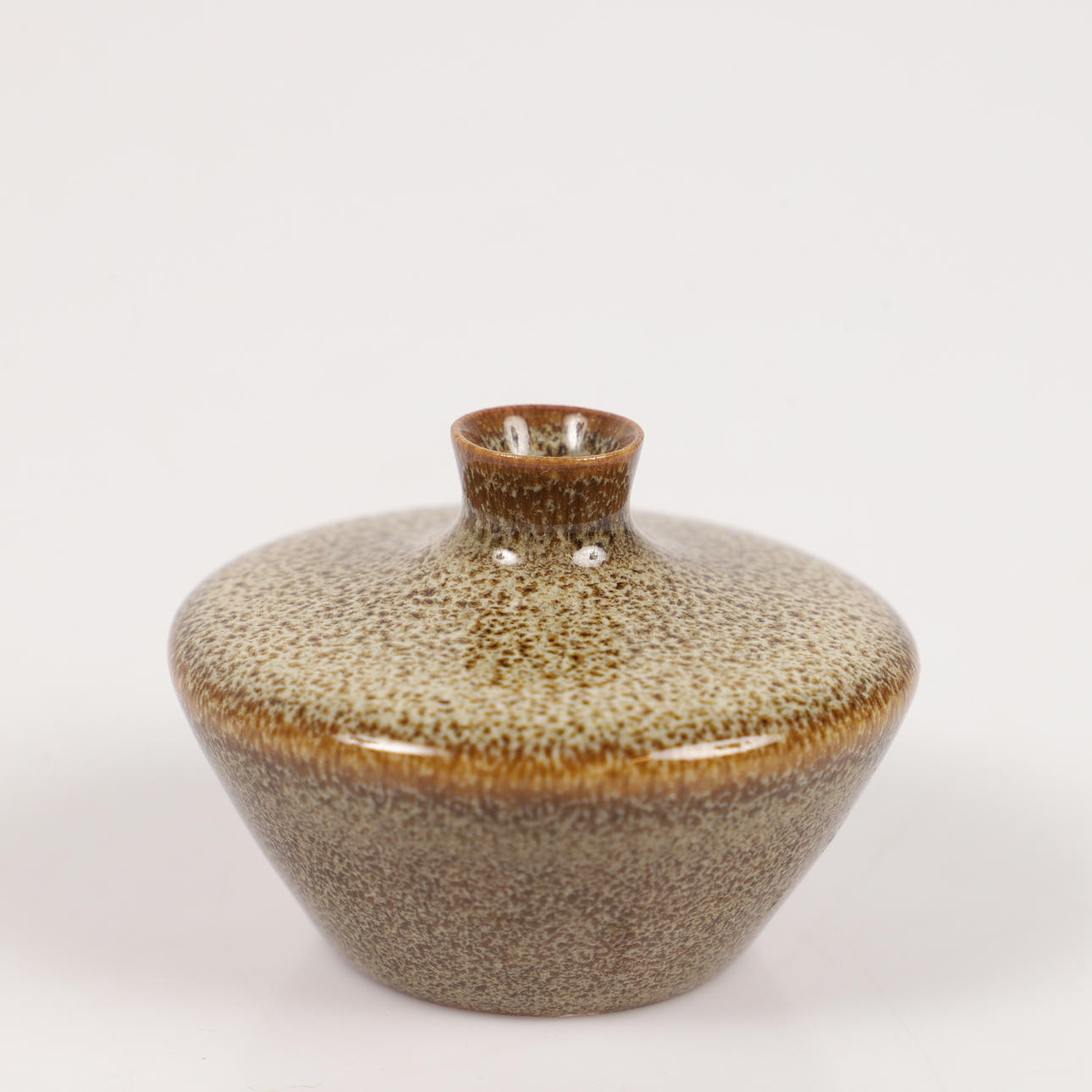 BERTIL LUNDGREN. Miniature vase, ceramic, Rörstrand, signed.