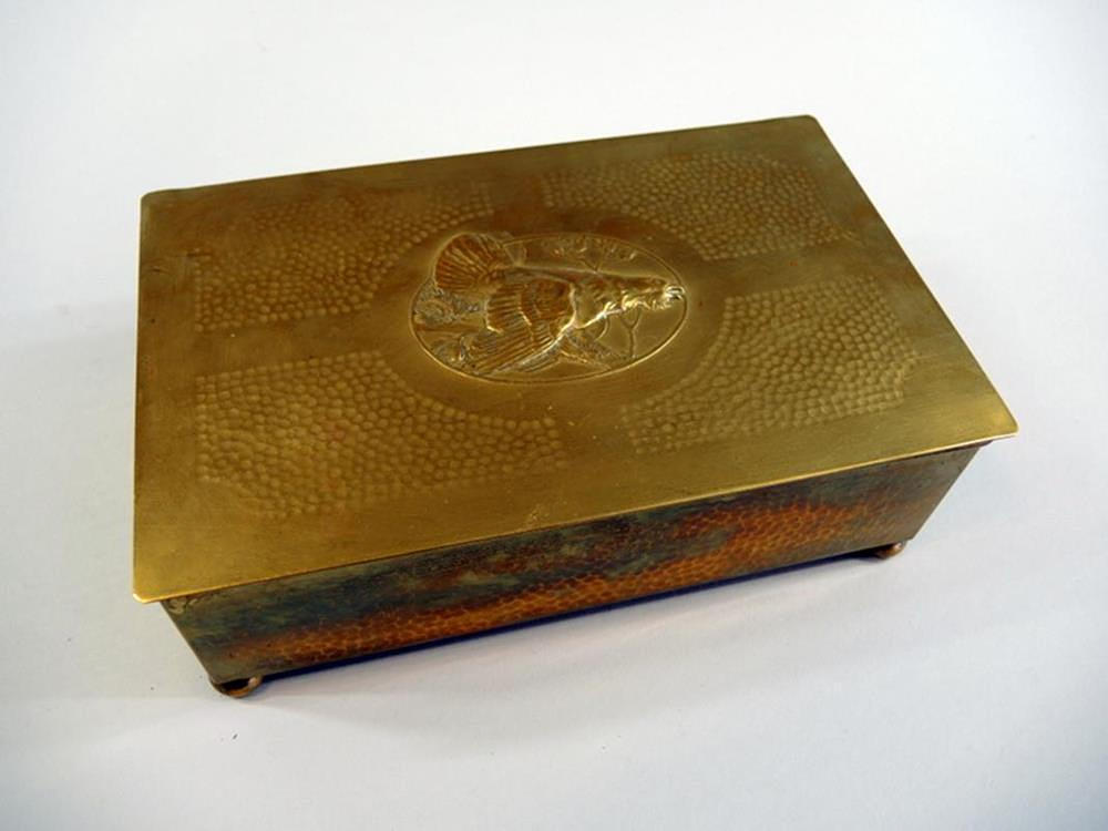 ZIGARRENDOSE, MESSING.