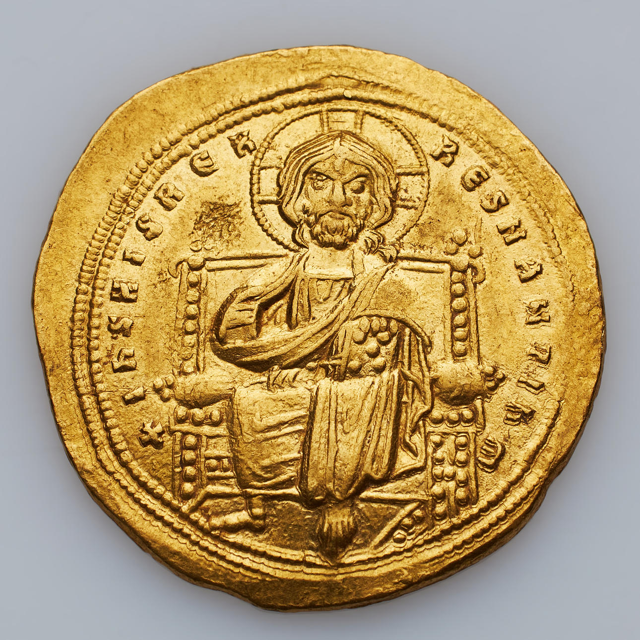 GOLD COIN, Romanus III, Byzantine Emperor 1028-1034, solidus, minted in ...