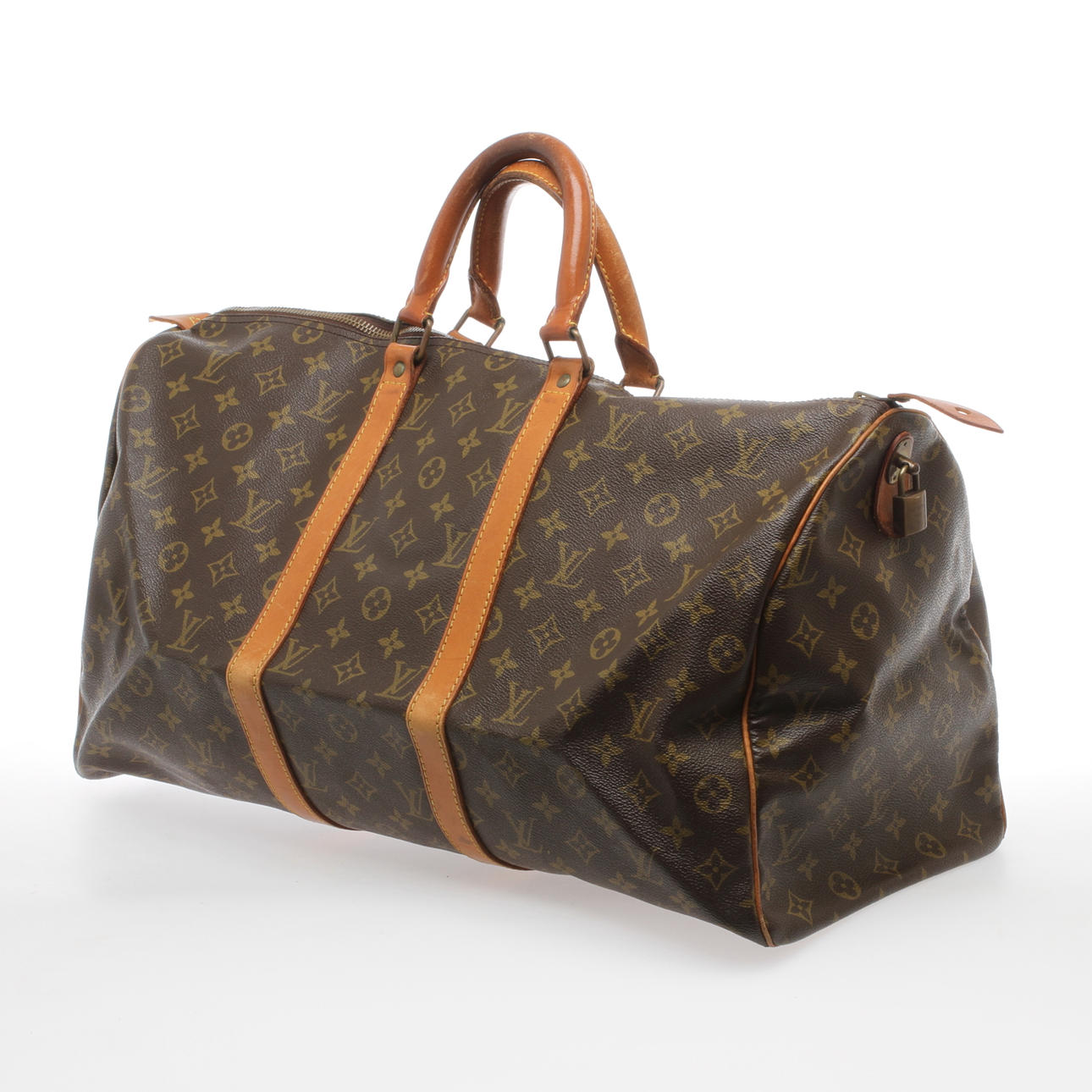 LOUIS VUITTON, Bag/Weekend bag, "Keepall 50".
