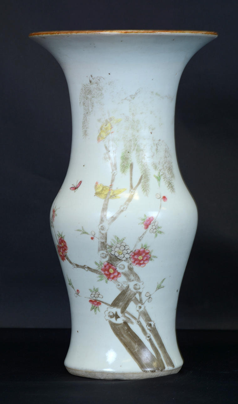 Golvvas, porslin, Kina, republik, 1900-talets 1 hälft.