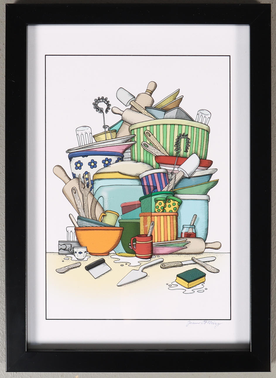 JOHAN ÖSTLING signerad.