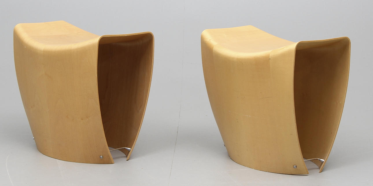 PALLAR, 1 par, Hans Sandgren Jakobsen för Fredericia Furniture.