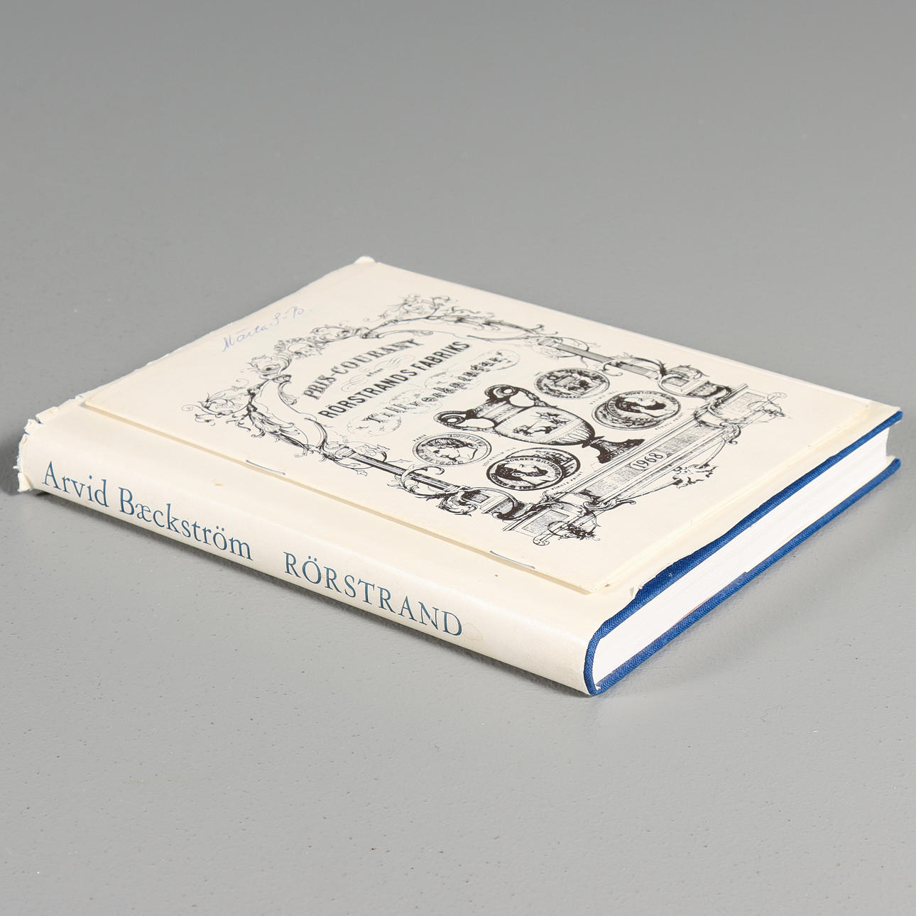 BOOK Arvid Bäckström: Rörstrand.