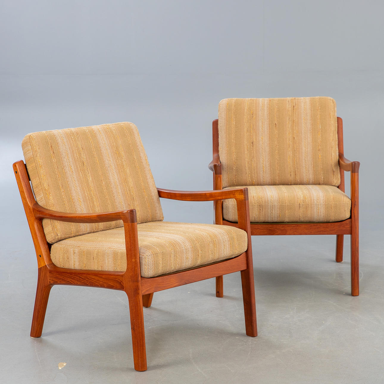 OLE WANSCHER. Cado. Paar Sessel "Senator" (2).