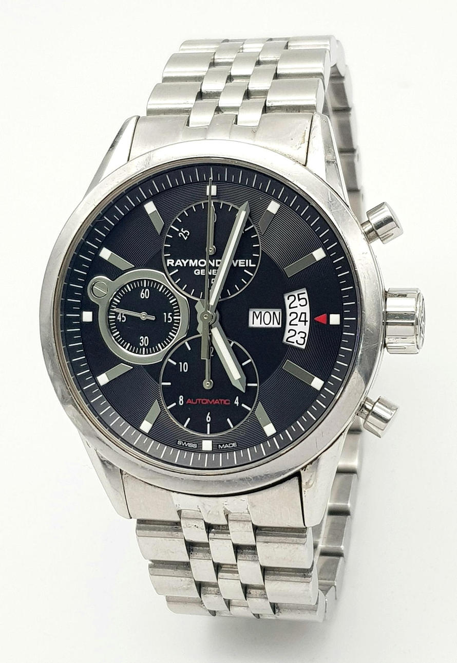 A Raymond Weil Automatic Chronograph Gents Watch. 2907 -765.