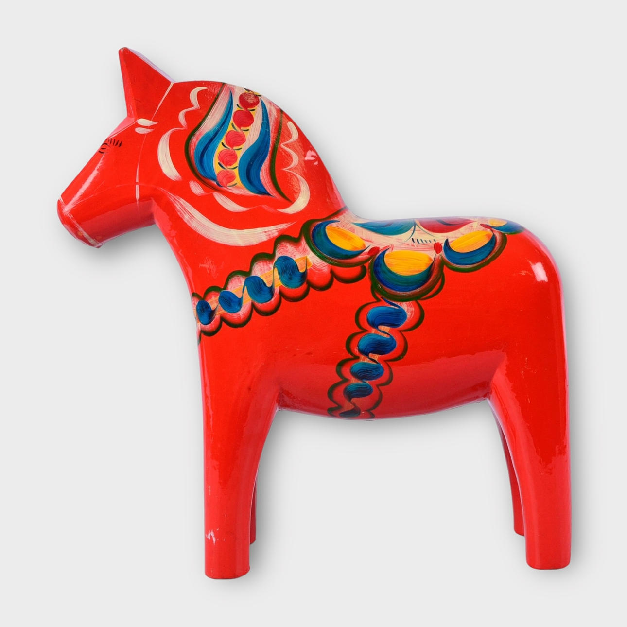 DALA HORSES, large model, Grannas A. Olssons Hemslöjd.