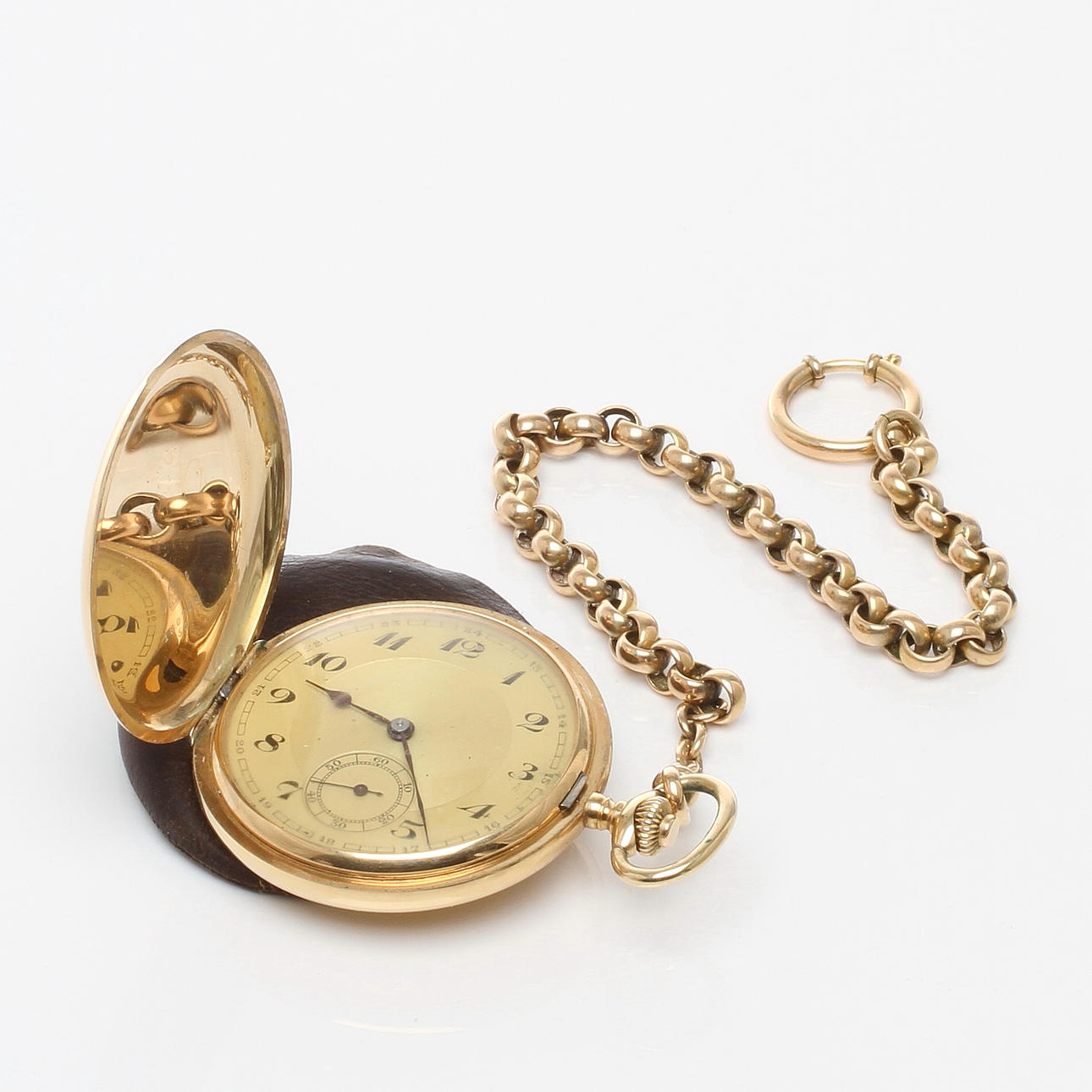 FICKUR, ytterboett 14k guld, urverk omärkt.