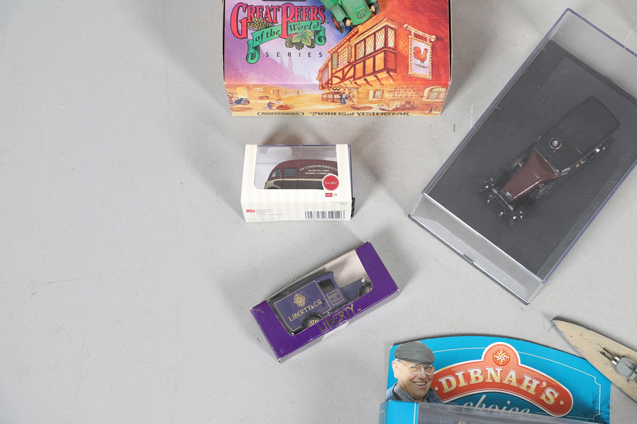 A LARGE QUANTITY OF DIE CAST TOYS VARIOUS, SOME IN ORIGINAL BOXES. Toys ...