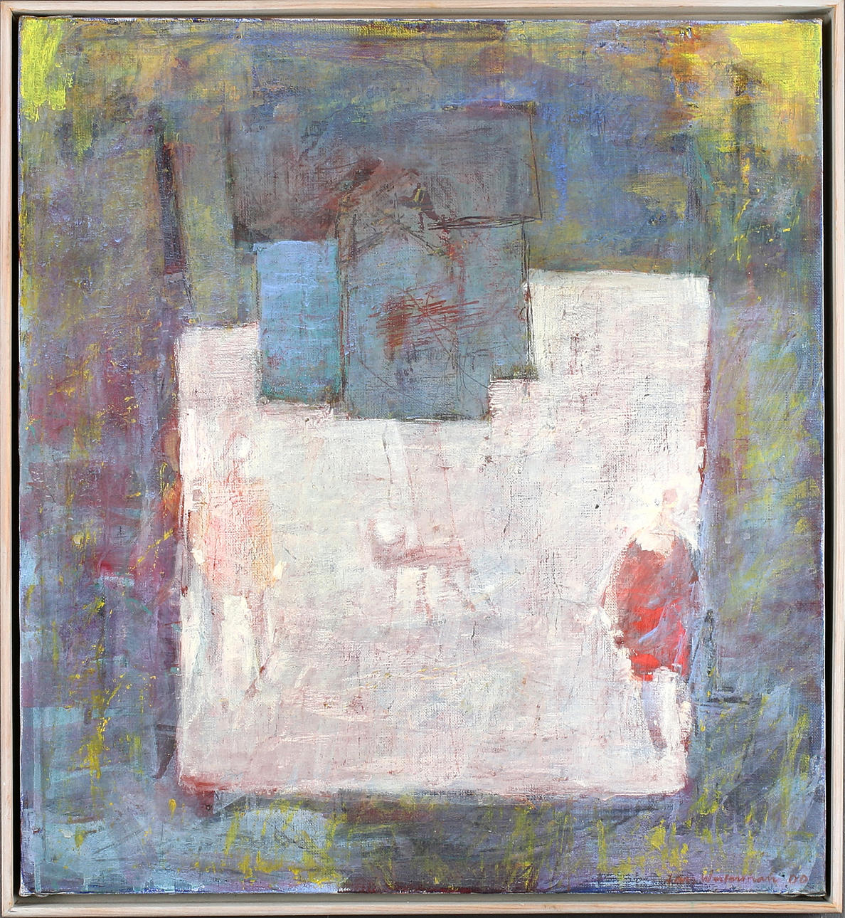 LARS WESTERMAN. "Avsked", olja på duk, signerad och daterad 00.