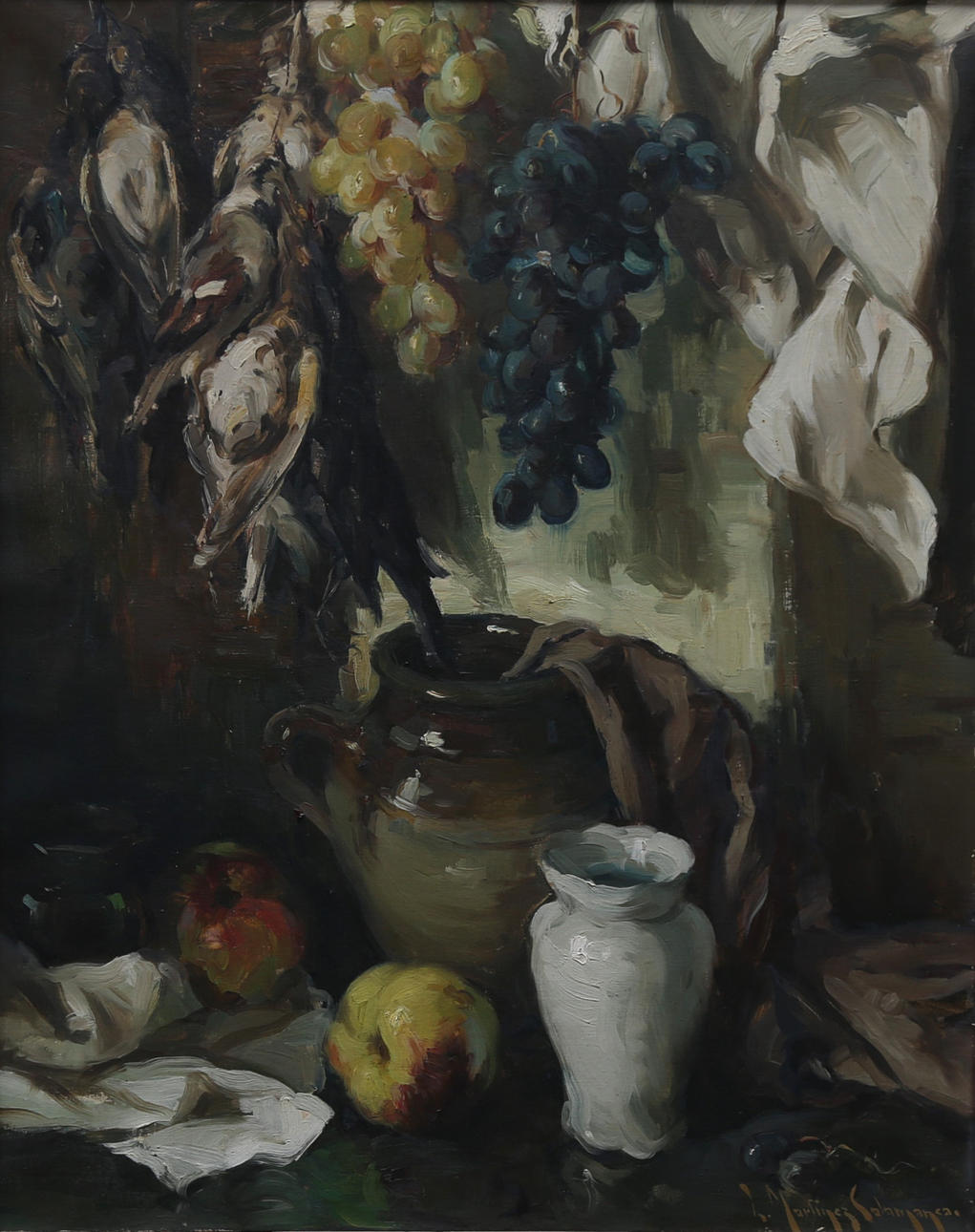 LÁZARO MARTÍNEZ SALAMANCA. Bodegón.