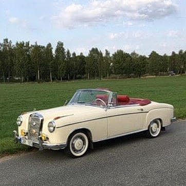 MERCEDES BENZ 220 SE -58 CABRIOLET.