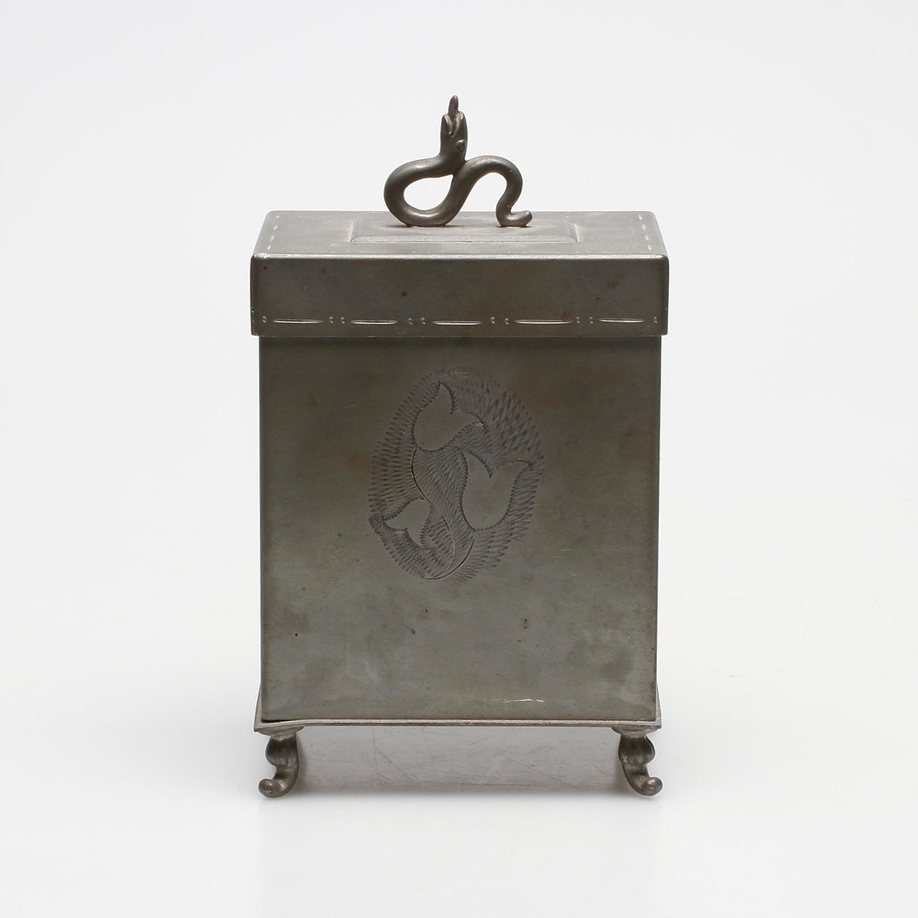 BURK med LOCK, tenn, Sverige 1930.