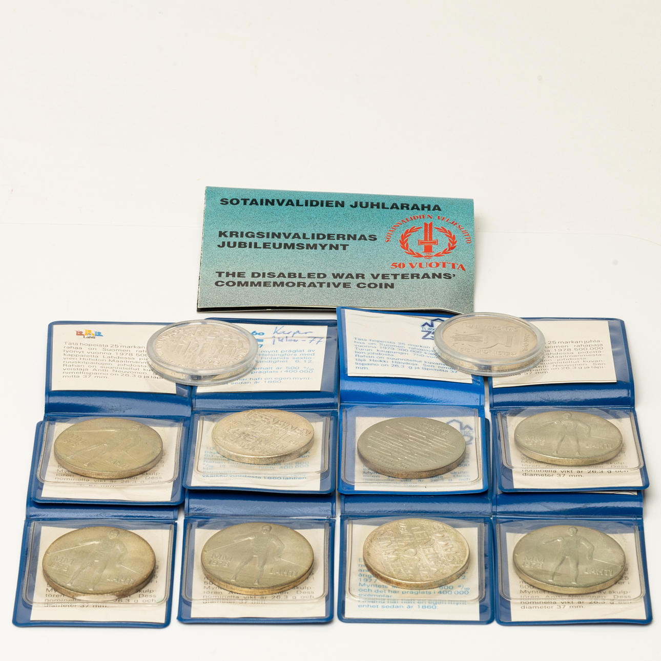 JUBILEUMSMYNT, silver 50 - 83% silver, Finland.