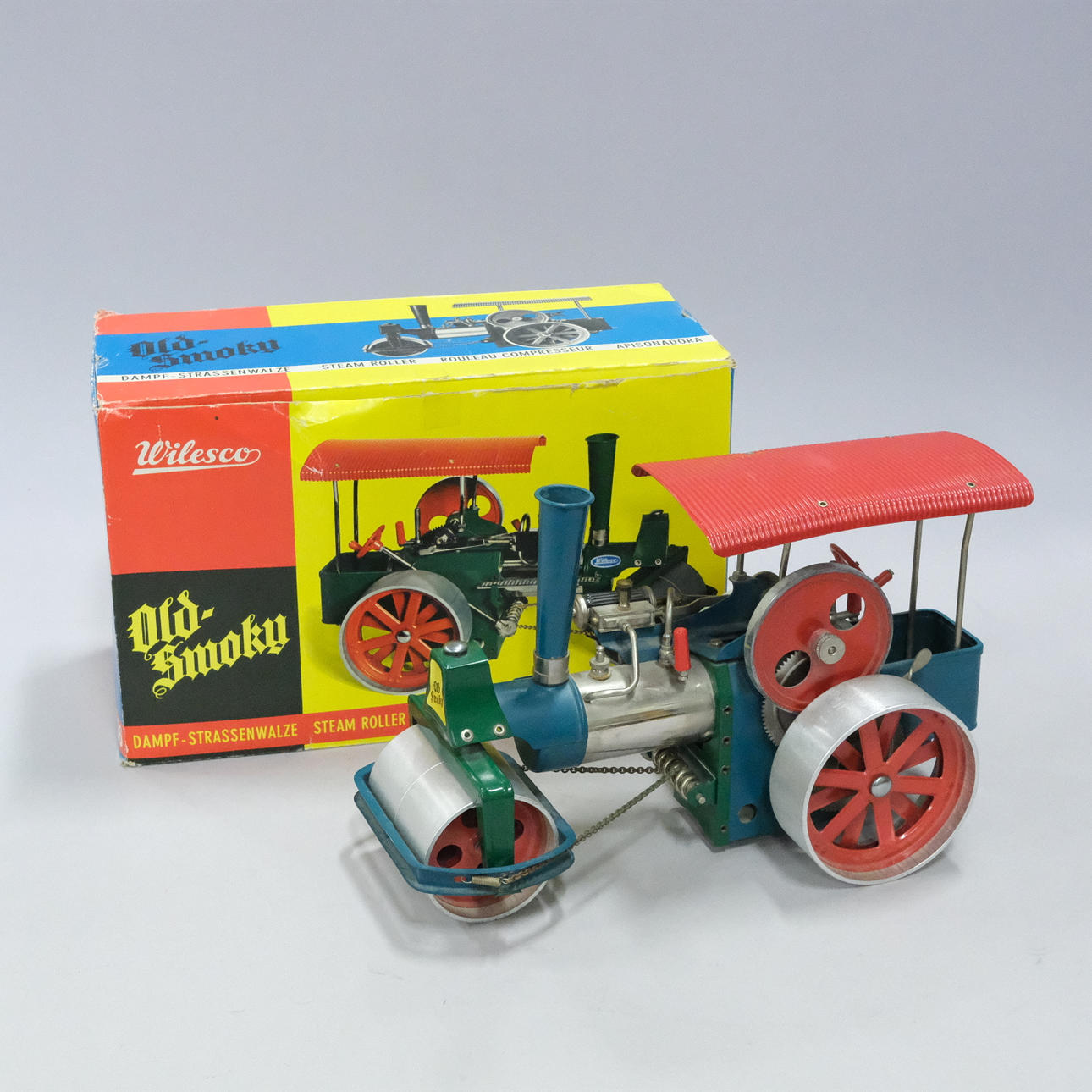 WILESCO. DAMPFWALZE, „OLD SMOKY“ D36.