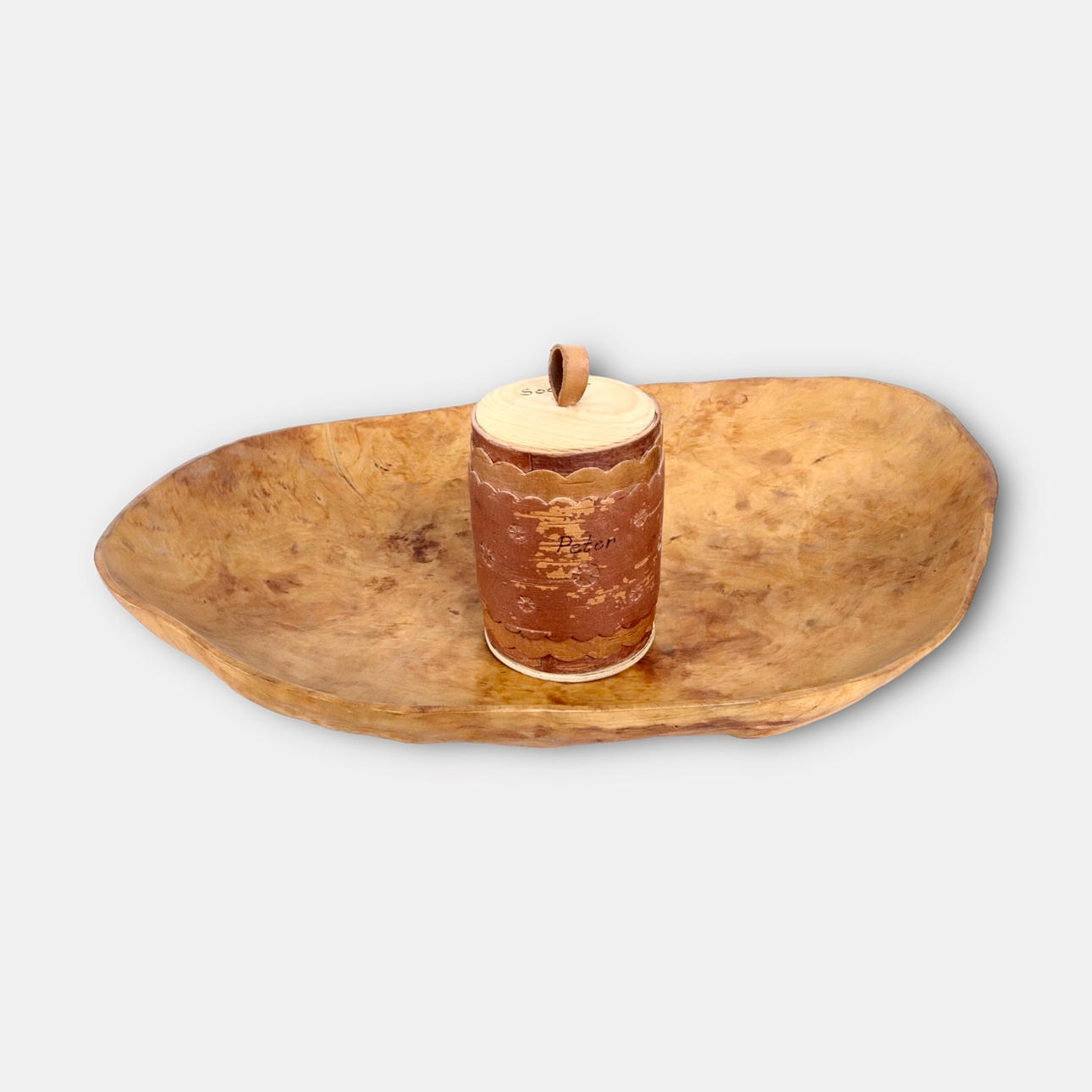 FAT samt KAFFE/SOCKER burk, 1900-tal.