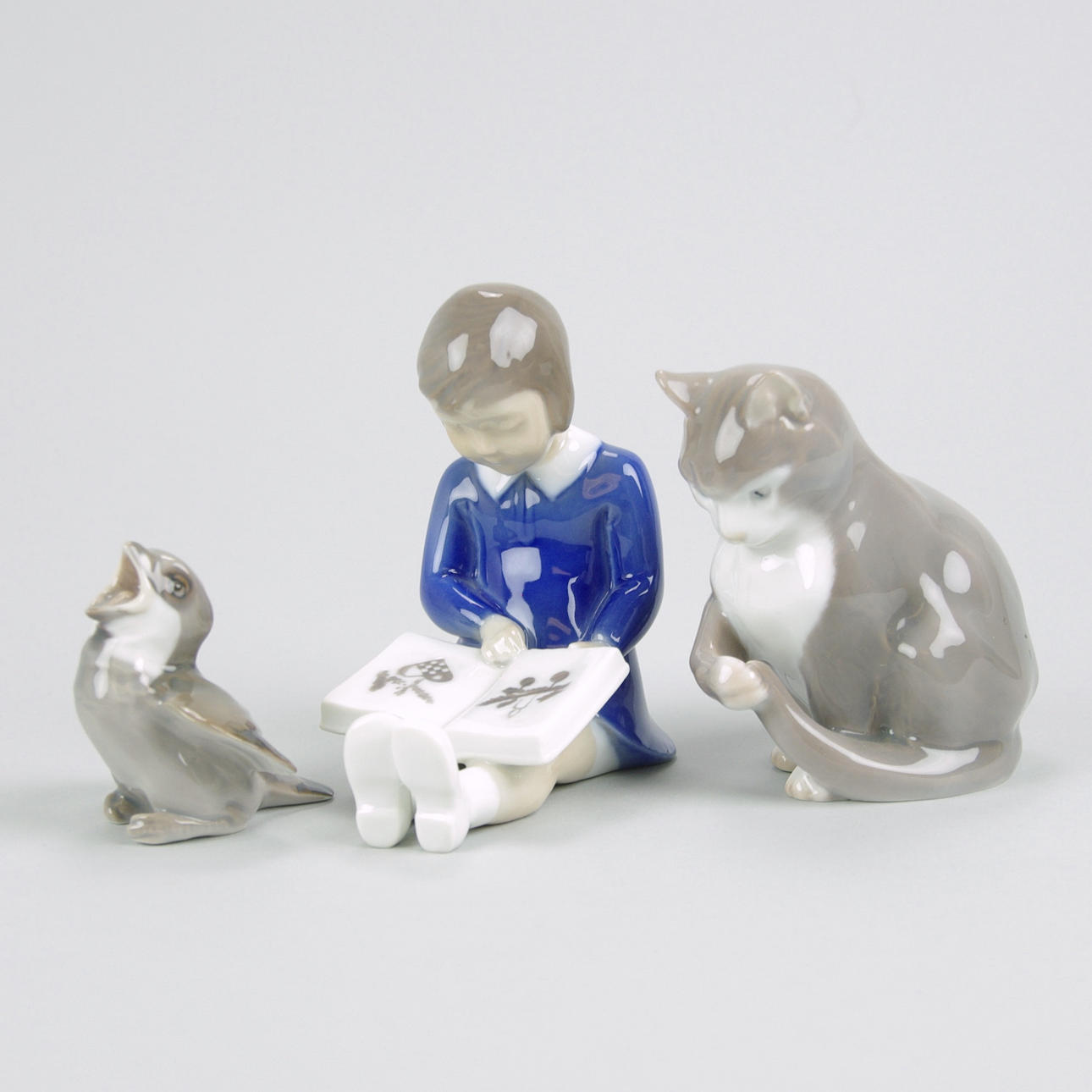 FIGURINER, 3 stycken, Bing & Gröndal.