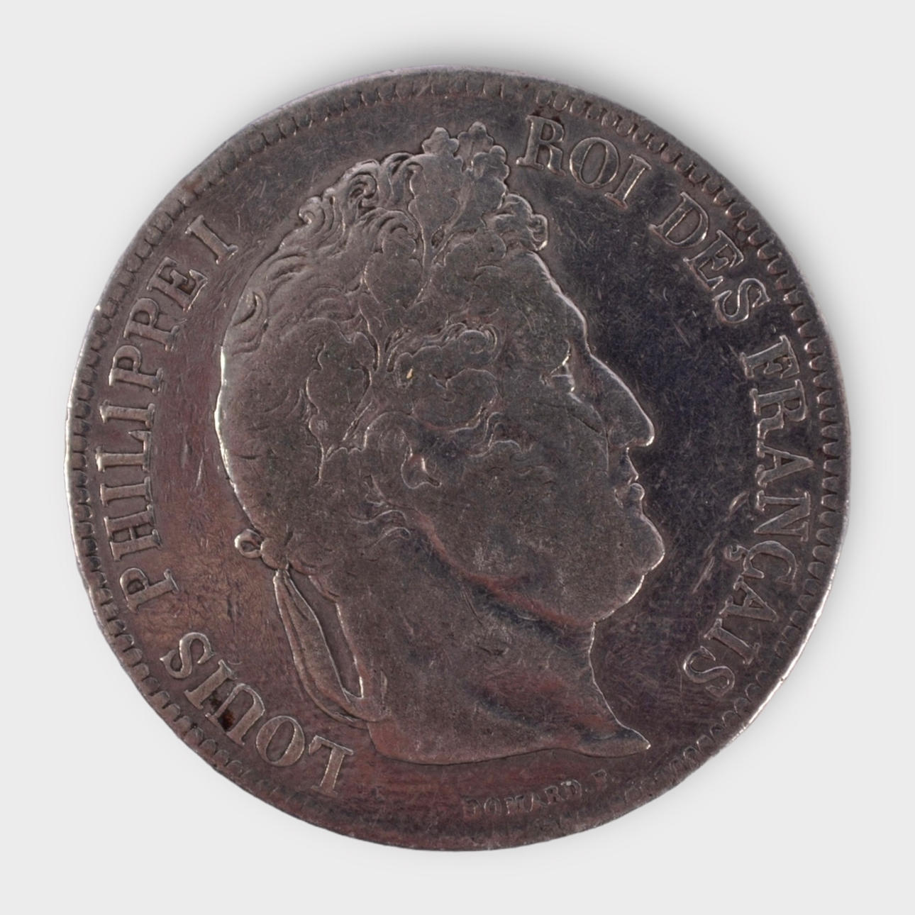 A coin, 5 Francs, Louis-Philippe, 1834.