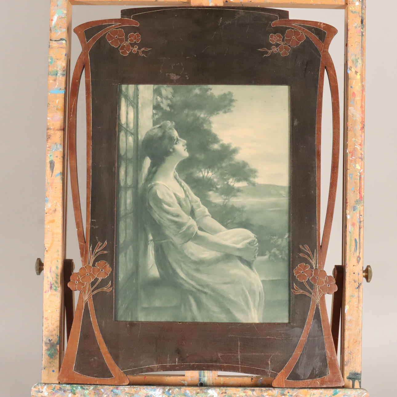 RAHMEN/FOTOGRAFIE, Holz, Jugendstil.