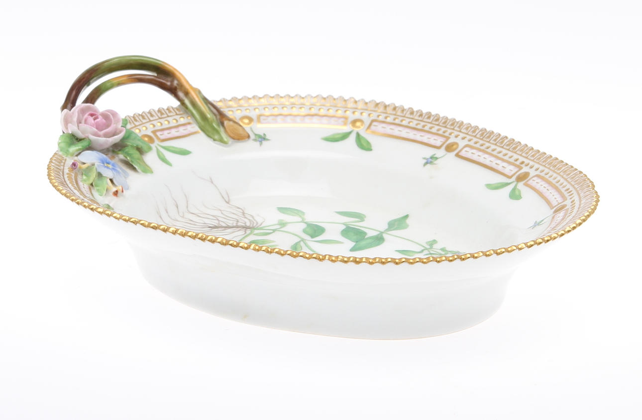 SKÅLFAT, porslin, FLORA DANICA , Kunglig Dansk.