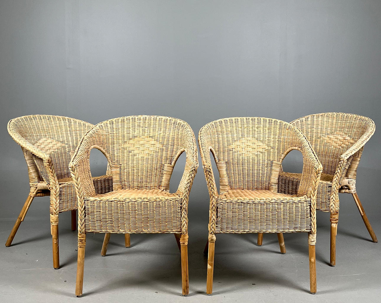 FÅTÖLJER, 4 st, "Agen", IKEA.