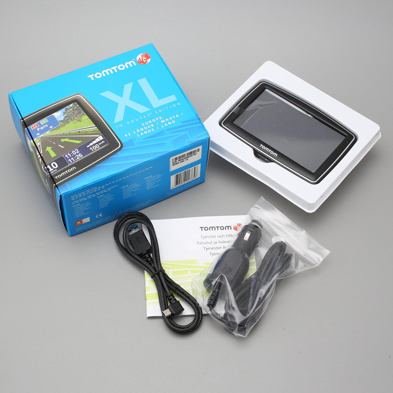 GPS, TOMTOM XL, 4.3".