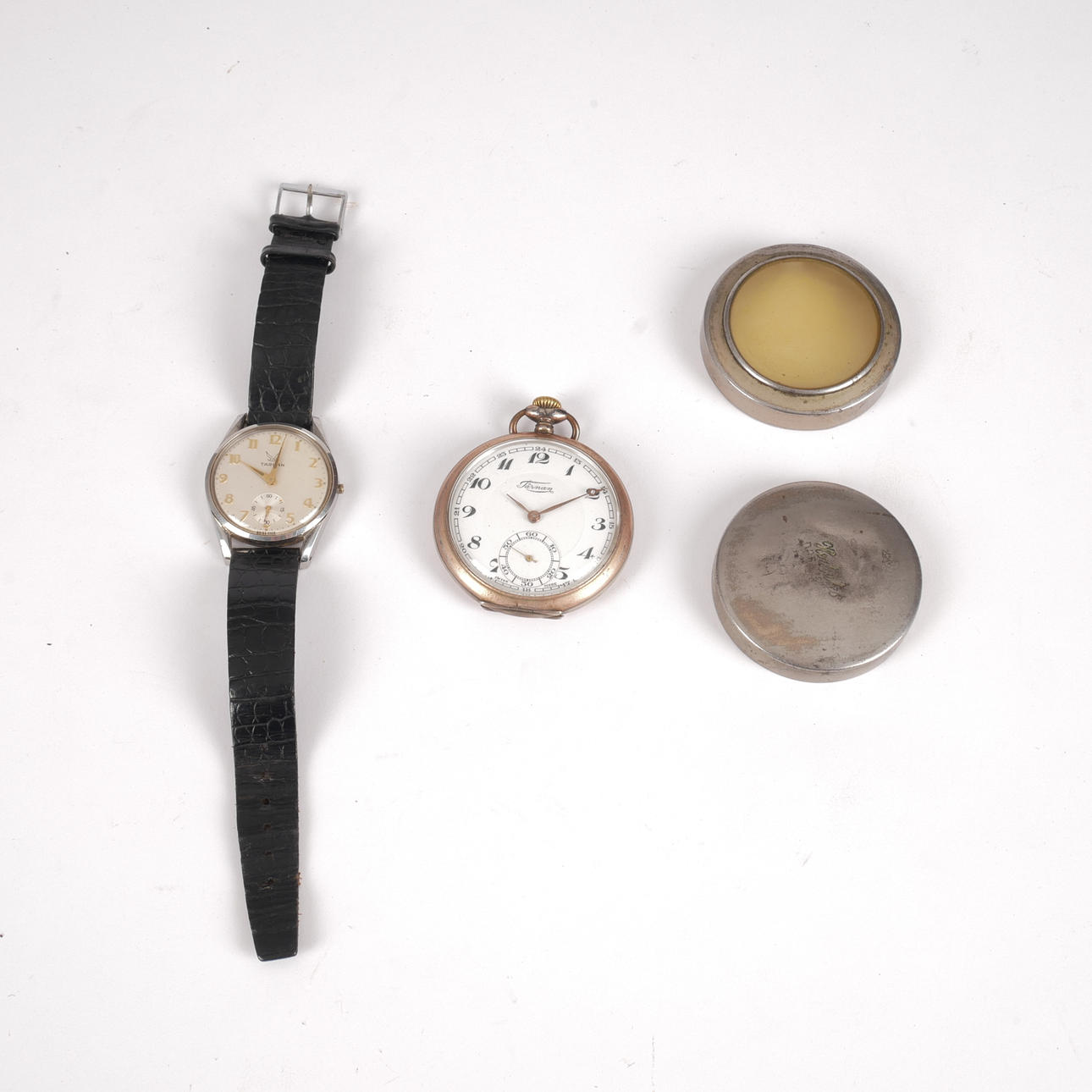 SEESCHWALBE. Armband- und Taschenuhr Silber.