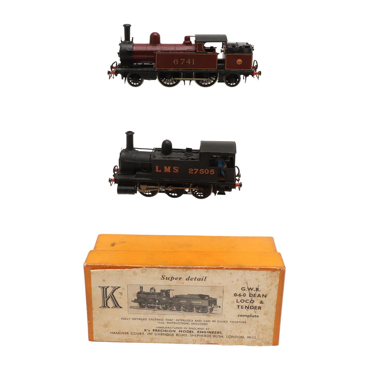 KIT BUILT 00 GAUGE LOCOMOTIVES - LMS.