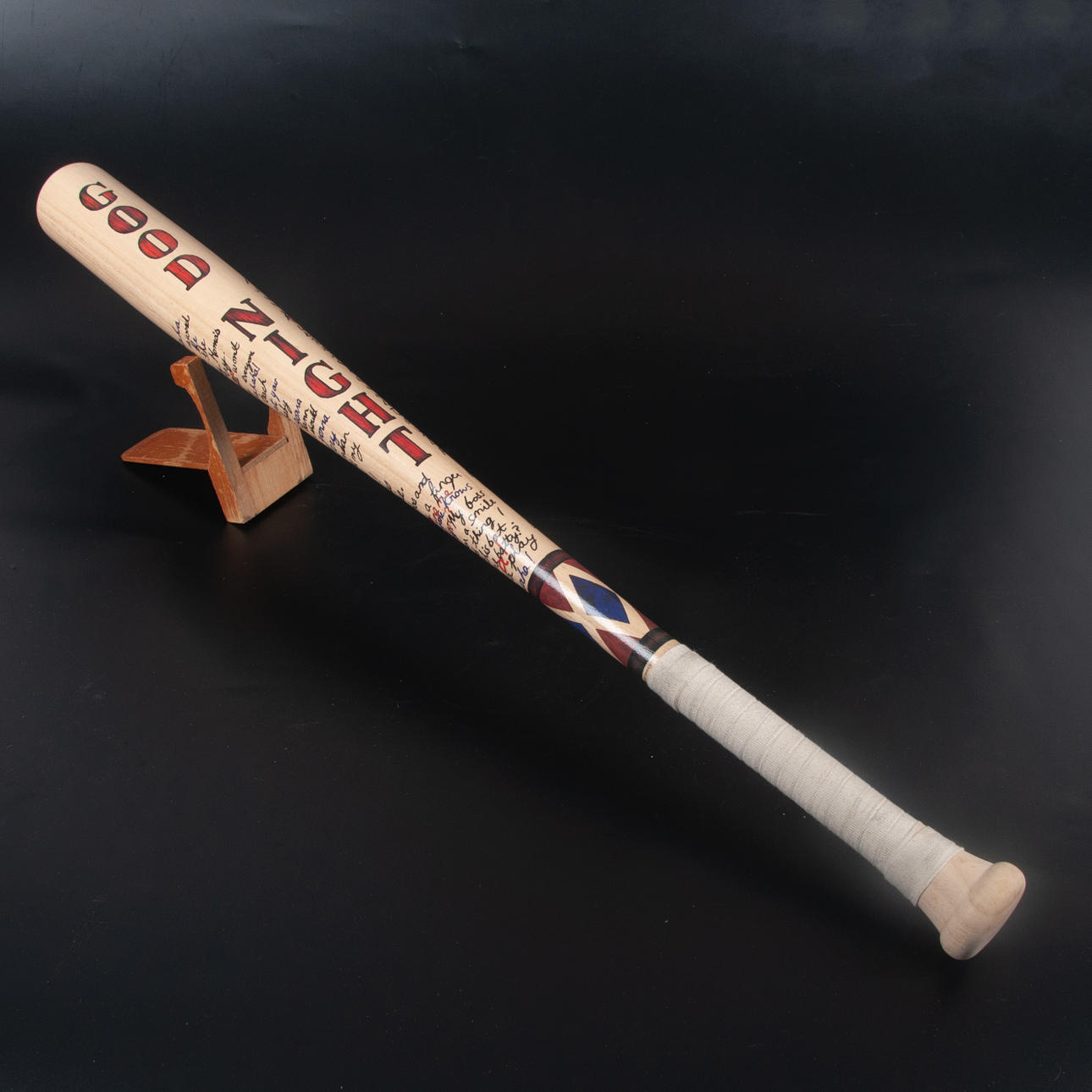 DC COMICS SUICIDE SQUAD REPLIKA AV BASEBOLLTRÄ HARLEY QUINN.