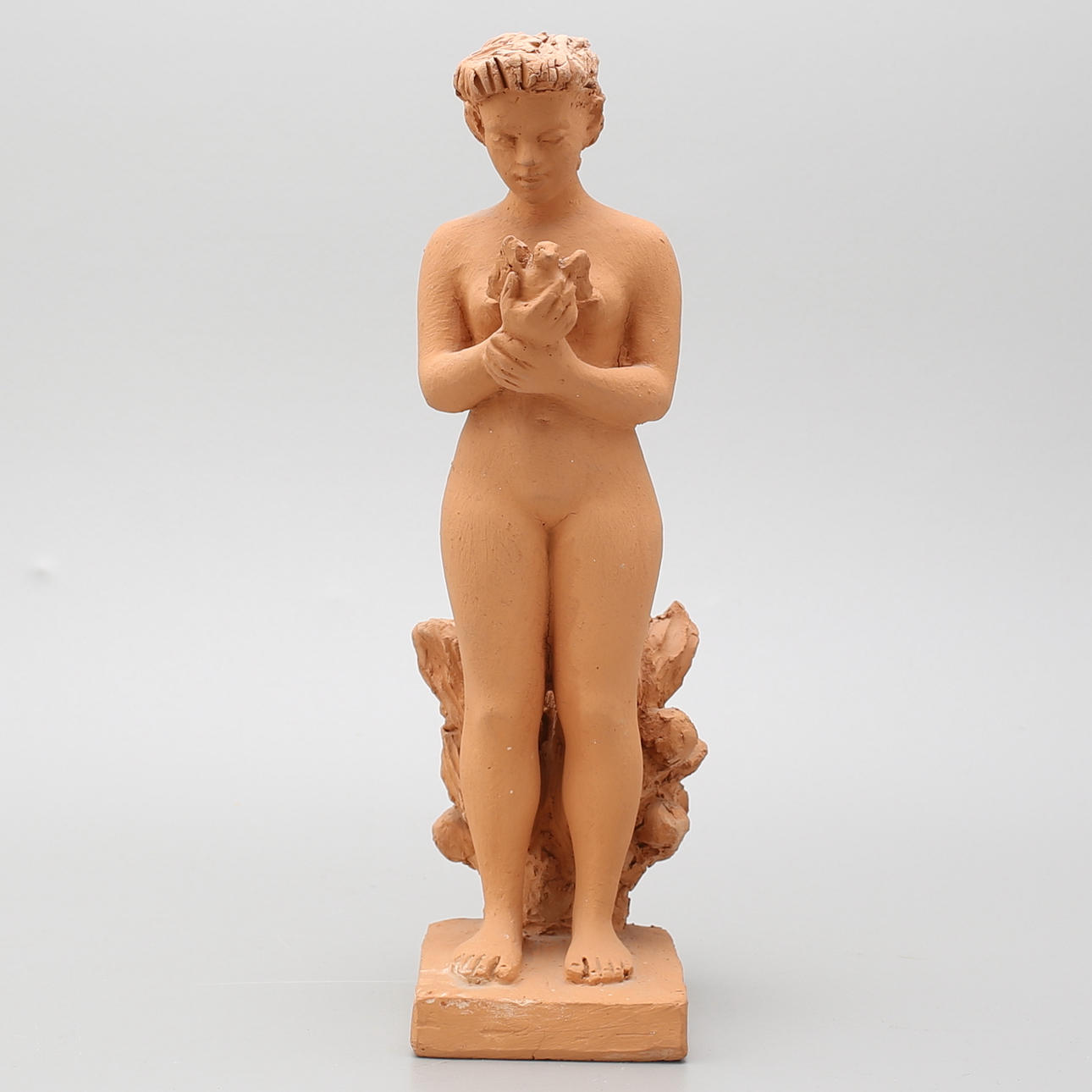 ARVID KÄLLSTRÖM. Skulptur, lergods, signerad.