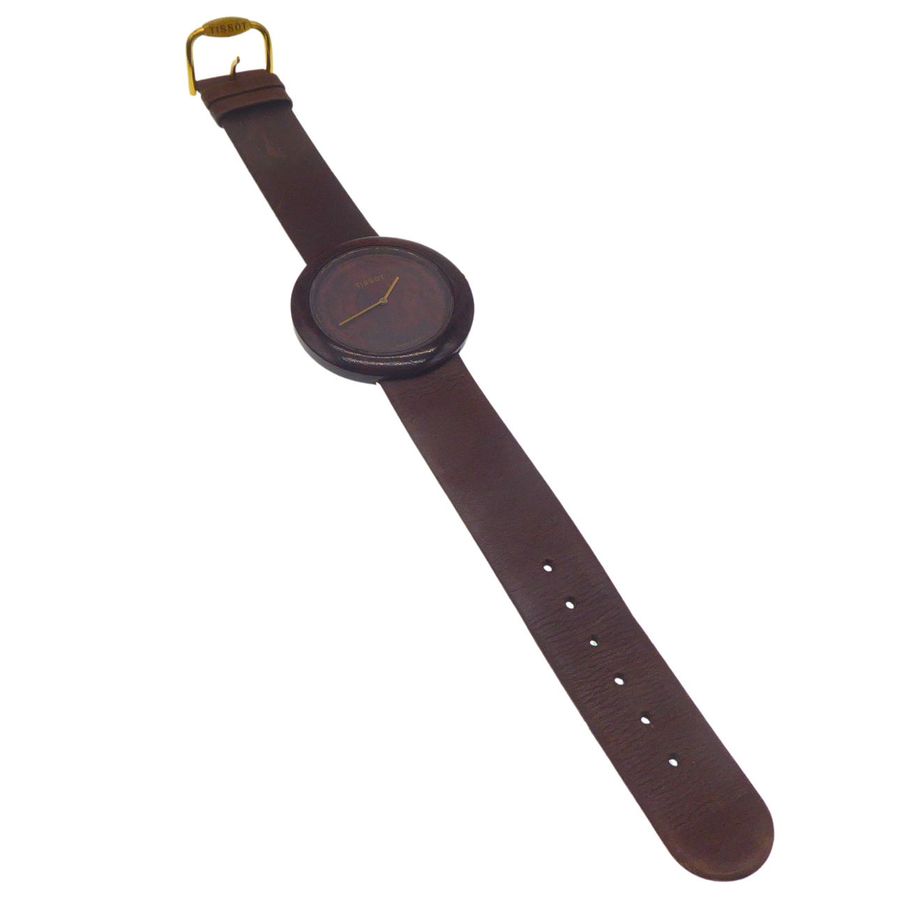 TISSOT WOODWATCH MIT ORIGINALARMBAND.