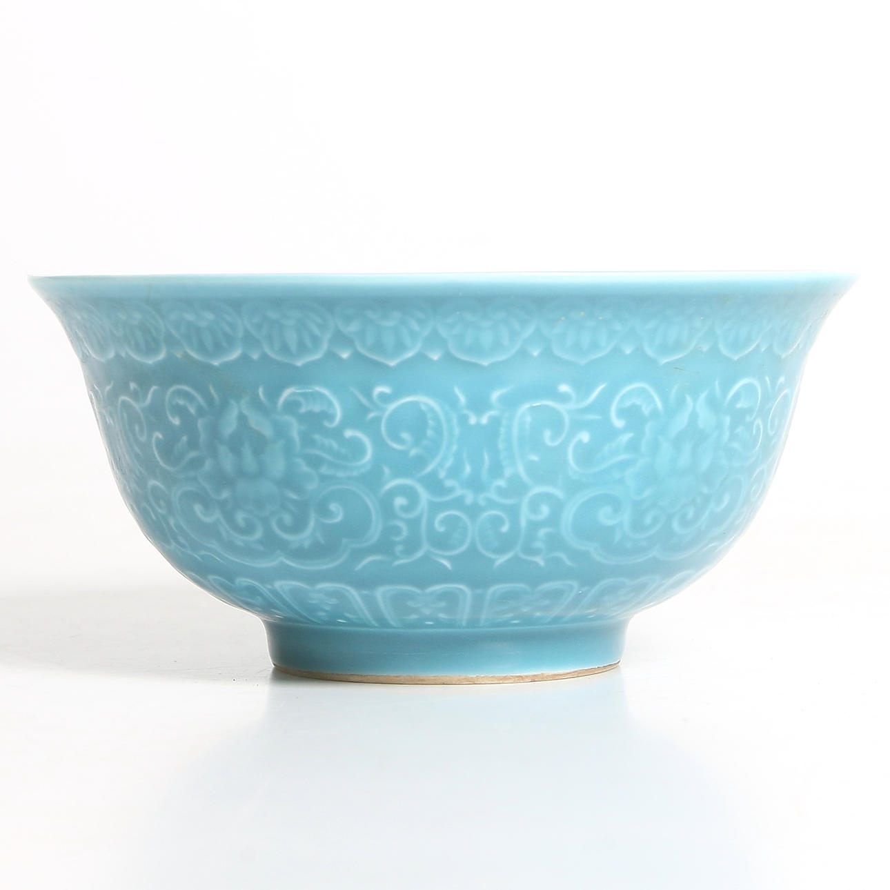 SKÅL, porslin, sen Qing dynasti, omkring sekelskiftet 18/1900.