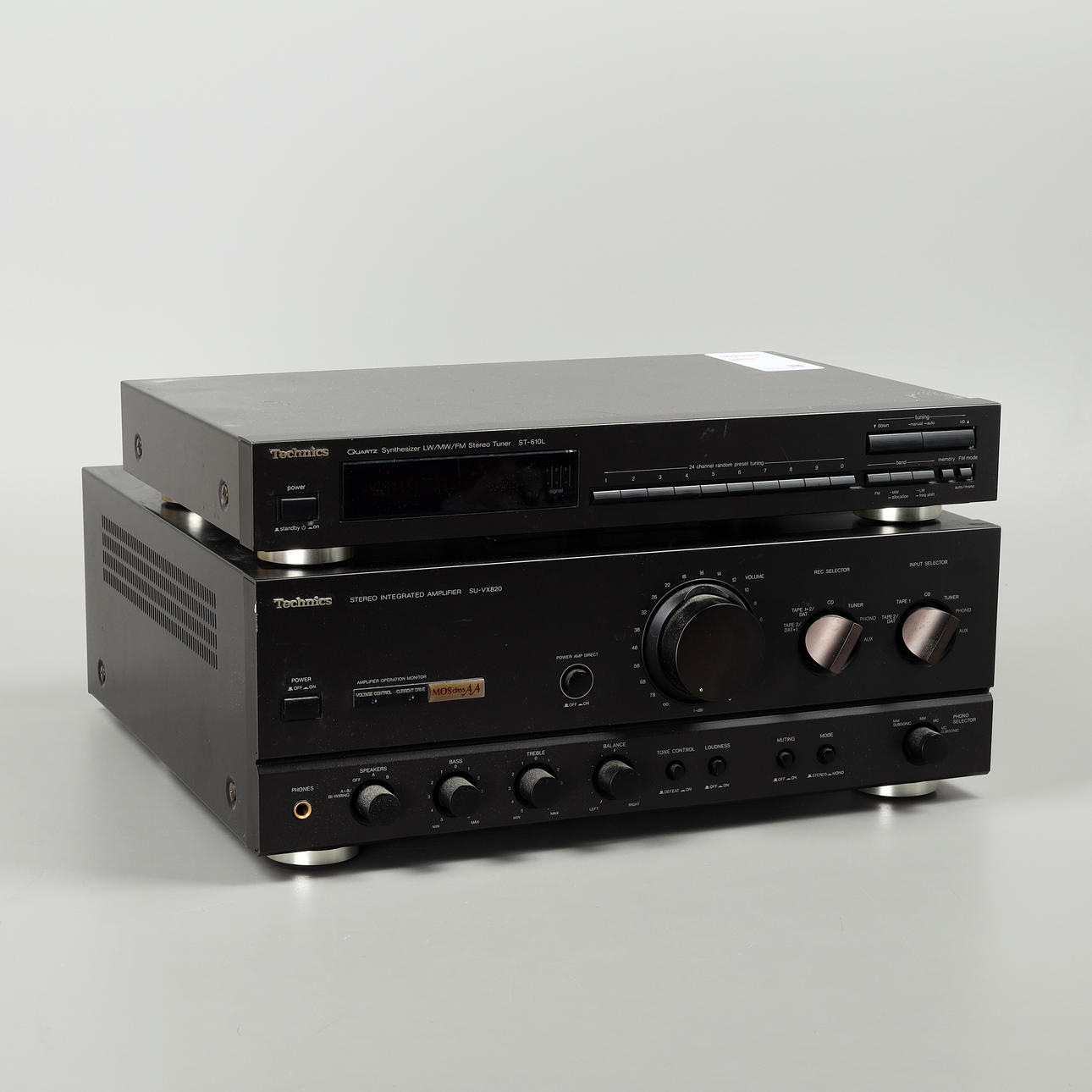 FÖRSTÄRKARE, 2 delar, Technics.