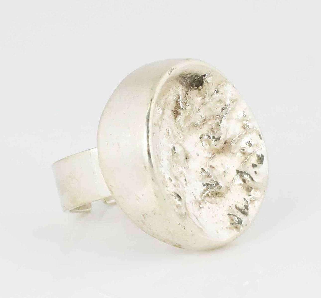 KARL LAINE. ring, silver, modernism, Finland.