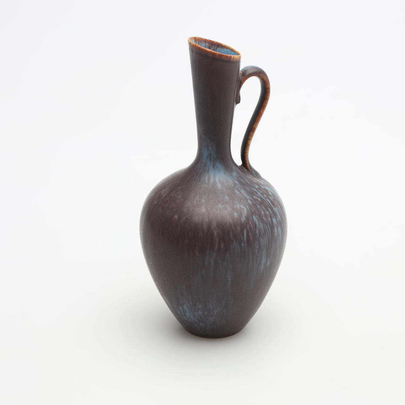 GUNNAR NYLUND. HÄNKELVAS, glaserat stengods, Rörstrand.