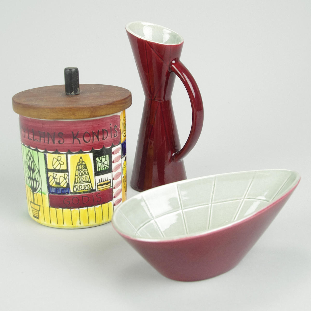 BURK, KANNA SAMT SKÅL, bl.a. Kyllans kondis, Anita Nylund, Jie.