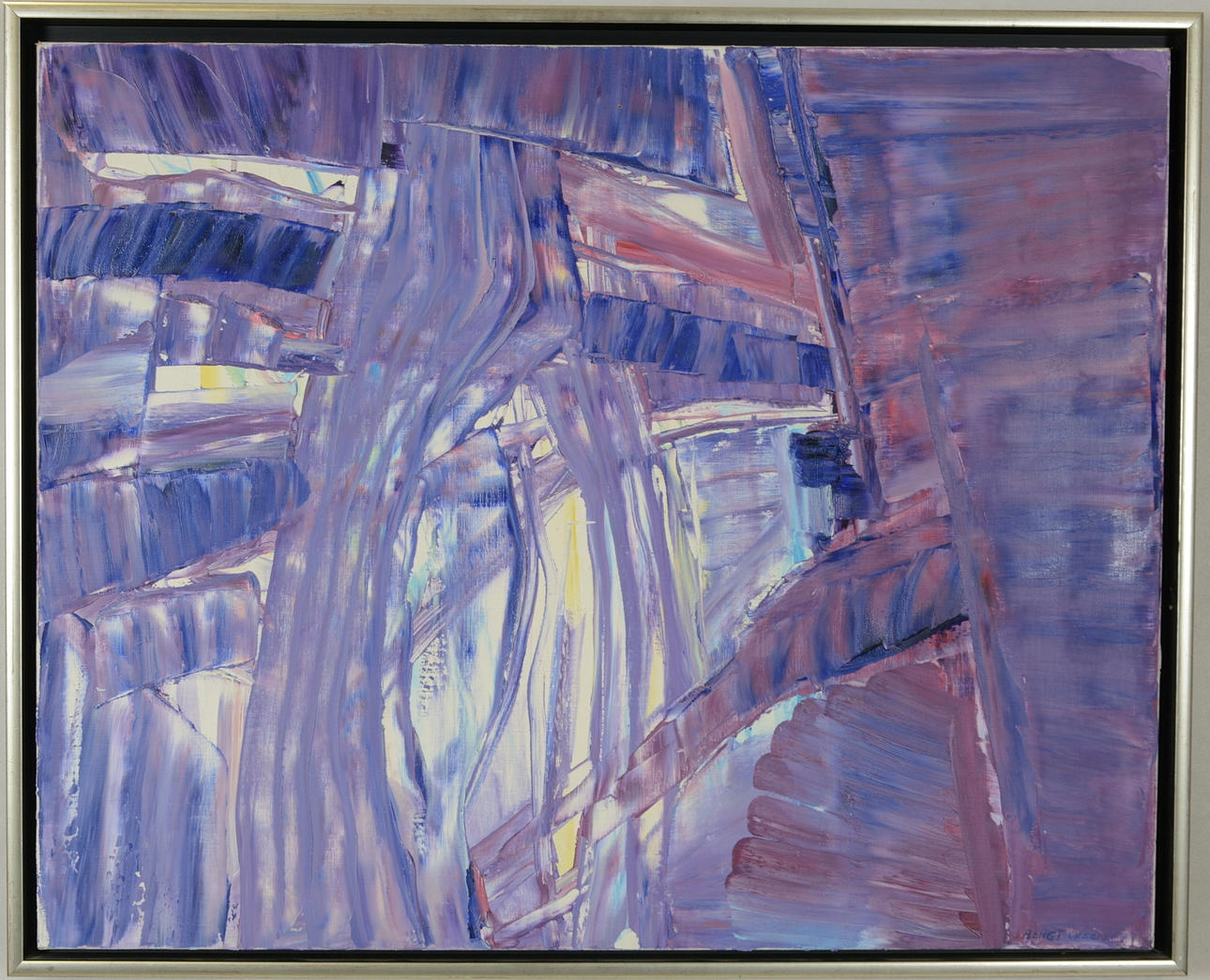 BENGT OLSON. Olja på duk.