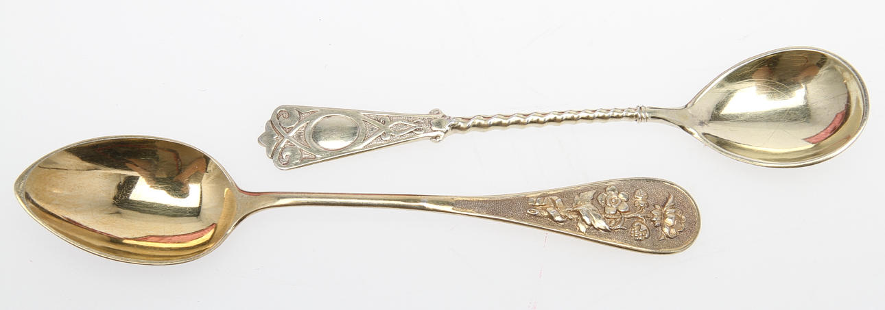 PARTI SILVER. 24 delar, kaffe och mocca skedar, ca 200 gram.