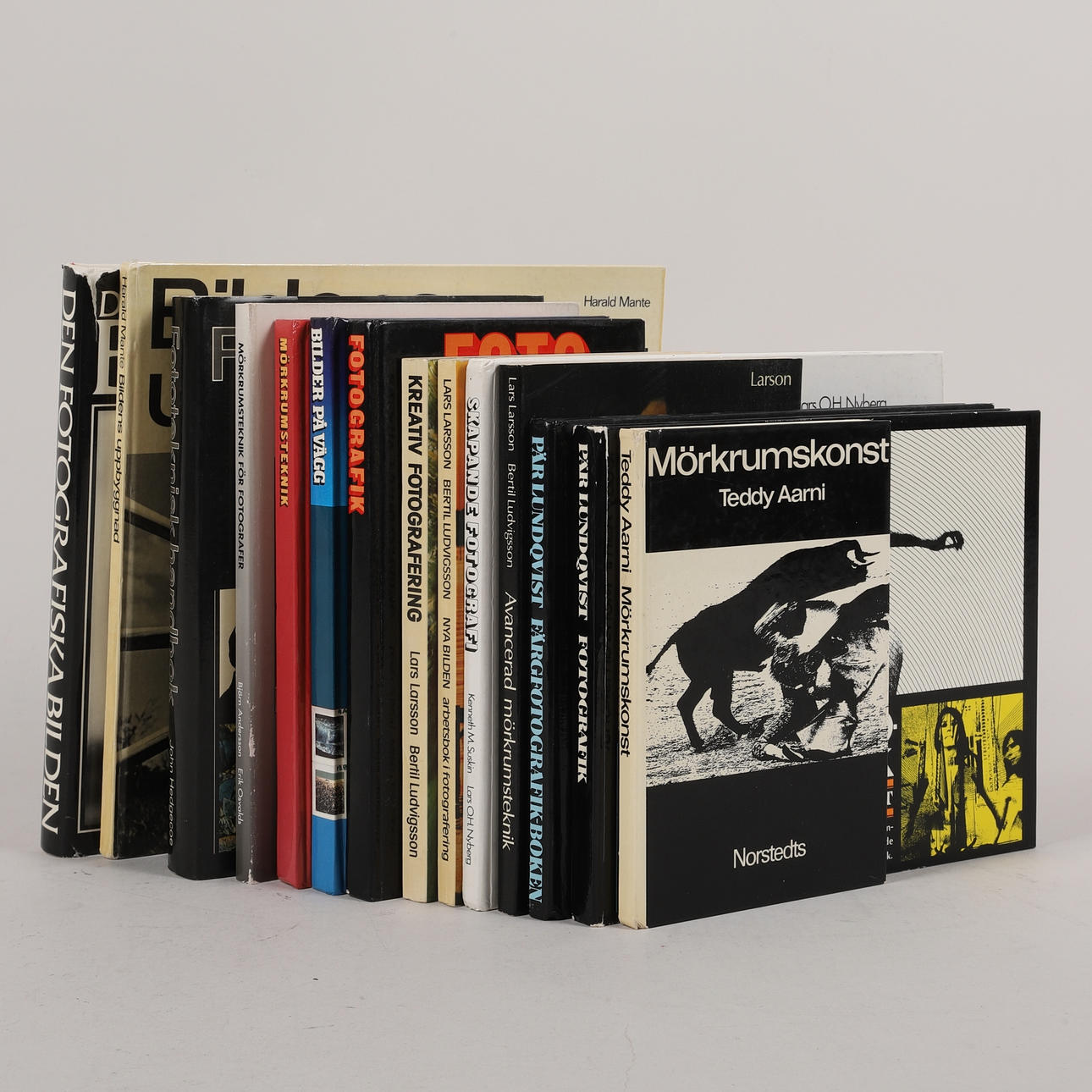 BÖCKER, 14 st, om fotografering.