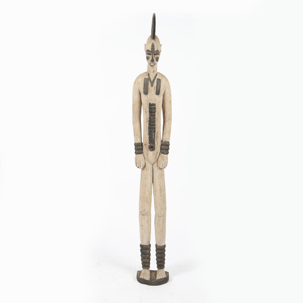 AN IGBO WARRIOR FIGURE, NIGERIA.