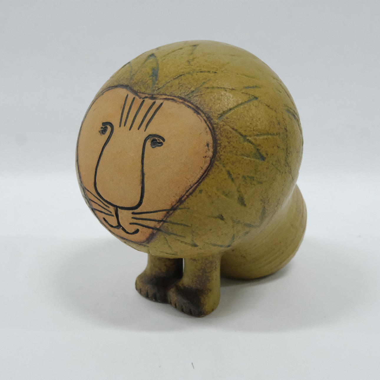 LISA LARSON. FIGURINE, LION, “MIDI”, GUSTAVSBERG.