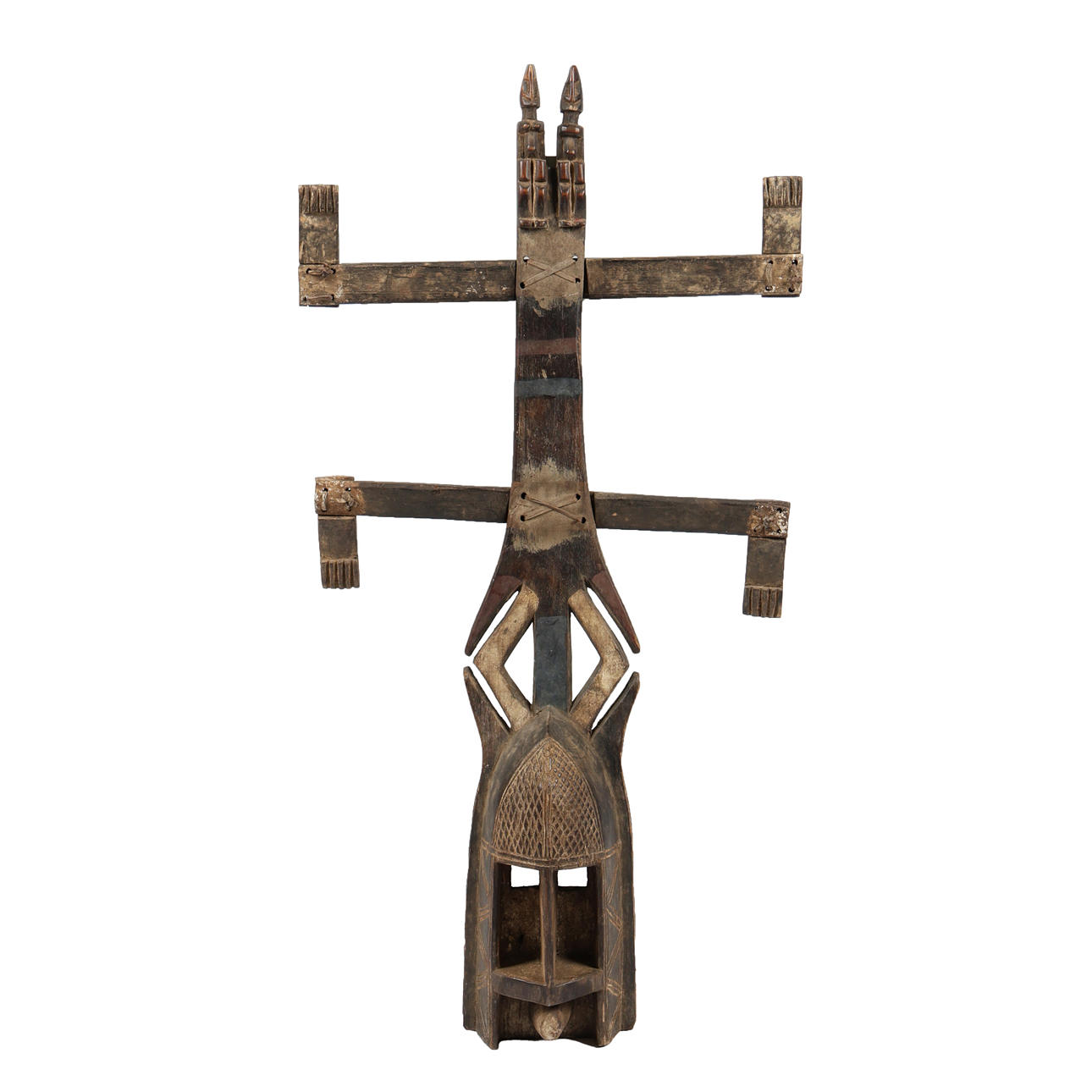 A DOGON KANAGA MASK, MALI.