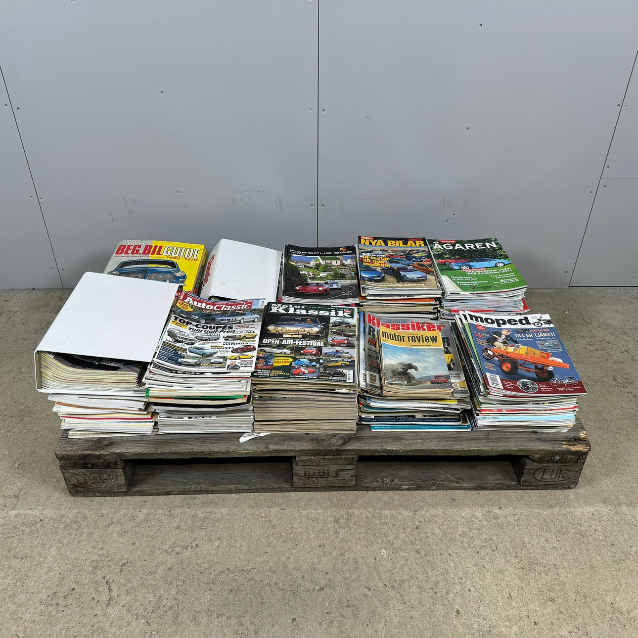 STORT PARTI MOTORTIDNINGAR, Sverige.