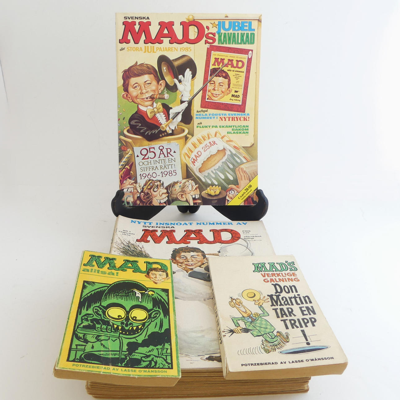 SERIETIDNINGAR, 18 st, "MAD".