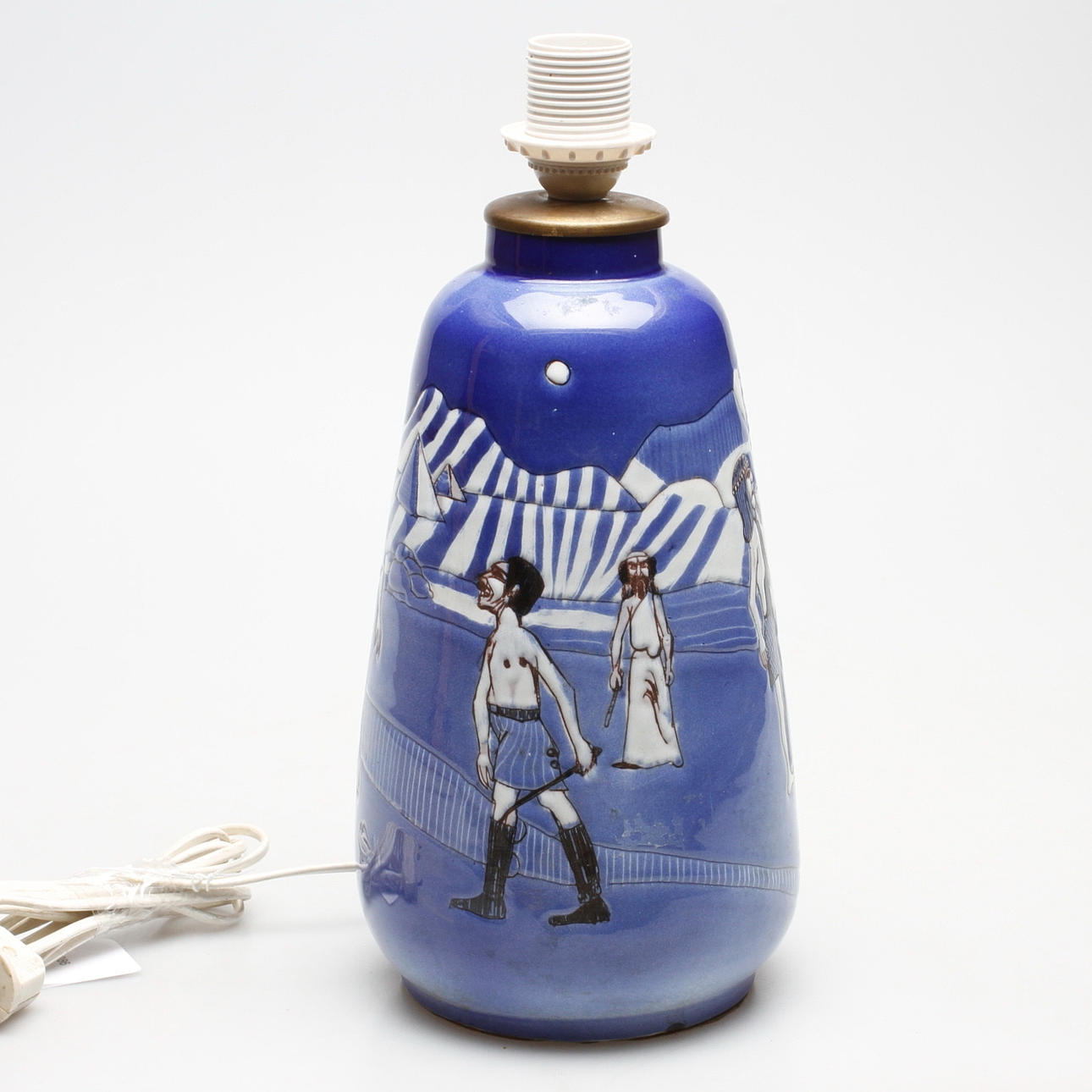 BORDSLAMPA, Wolfgang Hirsch, Skansen Keramik, 1900-talets andra hälft.