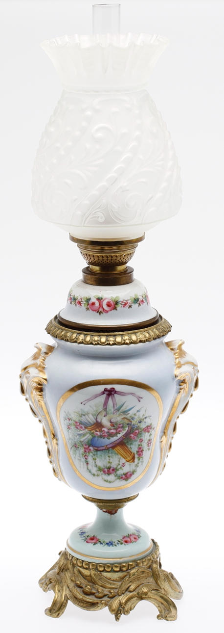 FOTOGENLAMPA, nyrokoko, 1800-tal.