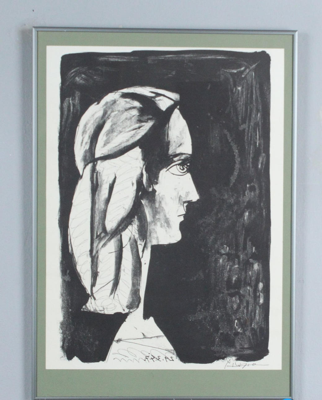 PABLO PICASSO. EFTER. Skriv ut, ”Utan titel”.