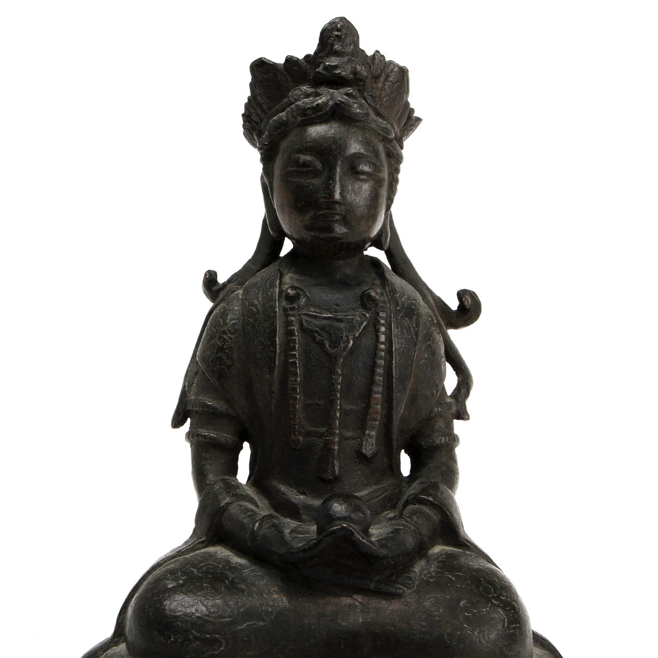 FIGURIN, brons, Kina, 1600/1700-tal.